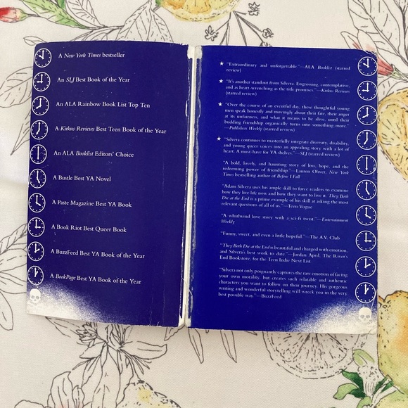 They Both Die at the End Book by Adam Silvera (Annotated) - Picture 2 of 12